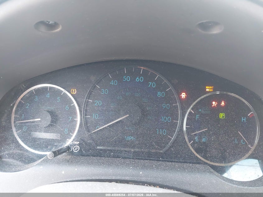 2008 Toyota Sienna VIN 5TDZK23CX8S141833 IAAI salvage auction — NORMAL WEAR, Original (Texas), sold $900 on 2026-07-15 (photo 7)