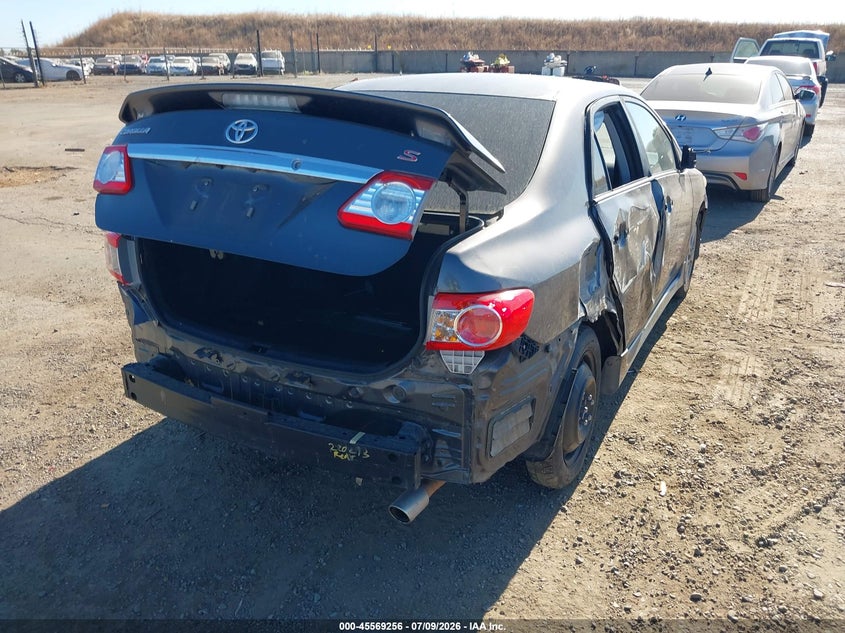 2013 Toyota Corolla VIN 5YFBU4EE8DP204923 IAAI salvage auction — NORMAL WEAR, Clear - Dealer Only (California), sold $25 on 2026-07-29 (photo 4)