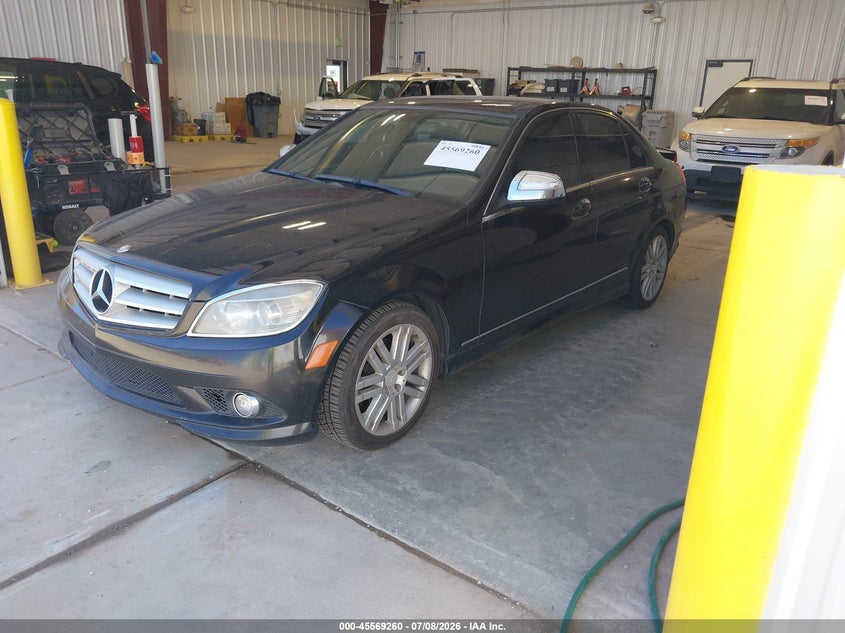 2008 Mercedes-benz C class VIN WDDGF54X58F077043 IAAI salvage auction — NORMAL WEAR, Clear (Utah), sold $225 on 2026-07-13 (photo 2)
