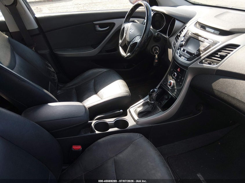 2014 Hyundai Elantra VIN KMHDH4AE5EU046138 IAAI salvage auction — NORMAL WEAR, Salvage Title, sold $750 on 2026-07-22 (photo 5)
