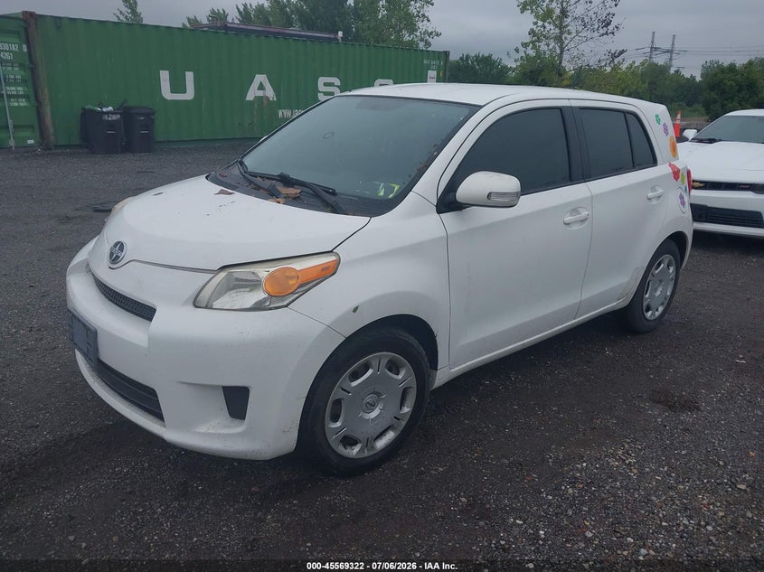 2008 Scion Xd VIN JTKKU104X8J012936 IAAI salvage auction — NORMAL WEAR, Clear (New York), sold $925 on 2026-07-16 (photo 2)
