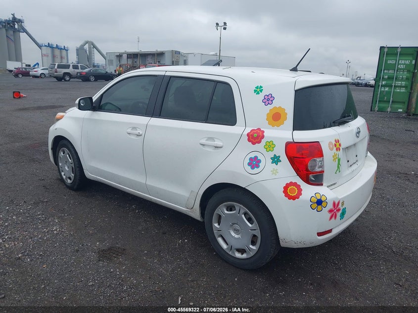 2008 Scion Xd VIN JTKKU104X8J012936 IAAI salvage auction — NORMAL WEAR, Clear (New York), sold $925 on 2026-07-16 (photo 3)