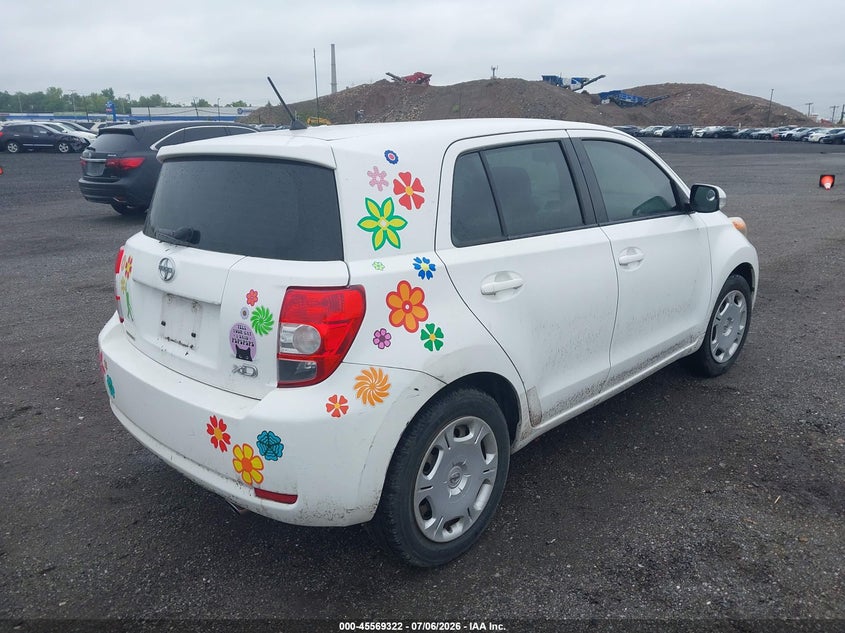 2008 Scion Xd VIN JTKKU104X8J012936 IAAI salvage auction — NORMAL WEAR, Clear (New York), sold $925 on 2026-07-16 (photo 4)