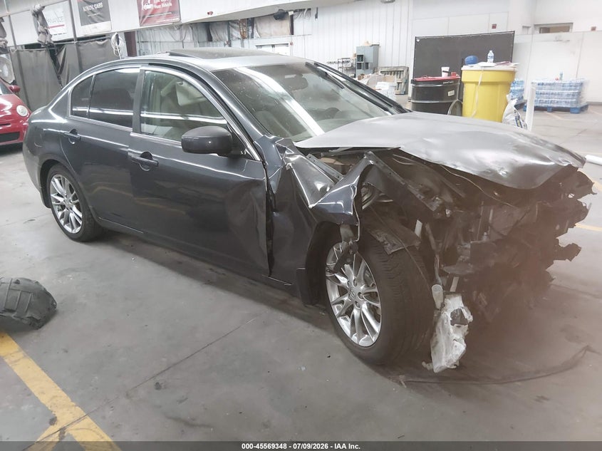 2008 Infiniti G35 VIN JNKBV61EX8M226833 IAAI salvage auction — FRONT END, Salvage (Arizona), sold $25 on 2026-07-28 (photo 1)
