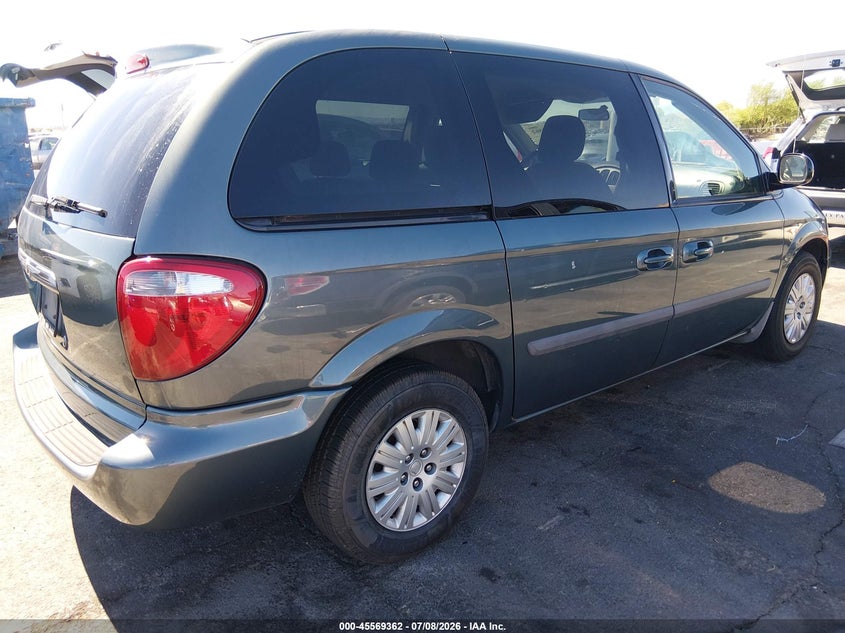 2007 Chrysler Town & country VIN 1A4GJ45R178152310 IAAI salvage auction — NORMAL WEAR, Clear (California), sold $850 on 2026-08-01 (photo 4)