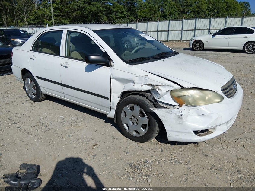 2004 Toyota Corolla VIN 2T1BR32E54C287582 IAAI salvage auction — NORMAL WEAR, Clear (Georgia), sold $900 on 2026-07-23 (photo 1)