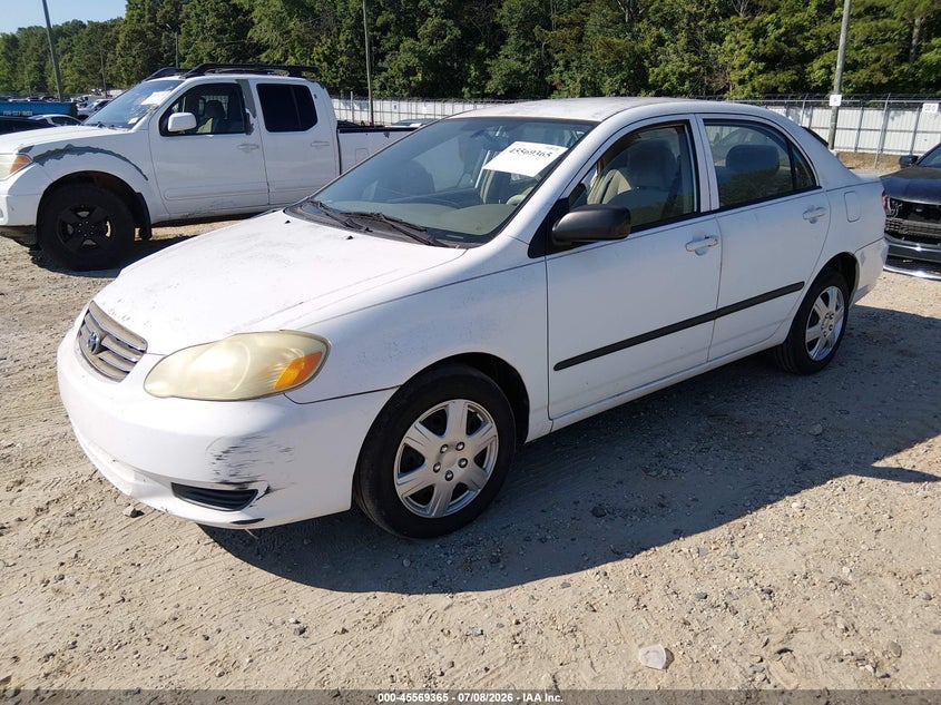 2004 Toyota Corolla VIN 2T1BR32E54C287582 IAAI salvage auction — NORMAL WEAR, Clear (Georgia), sold $900 on 2026-07-23 (photo 2)