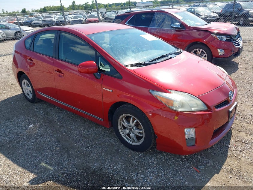 2010 Toyota Prius VIN JTDKN3DU0A0173608 IAAI salvage auction — NORMAL WEAR, Clear (Illinois), sold $400 on 2026-07-15 (photo 1)