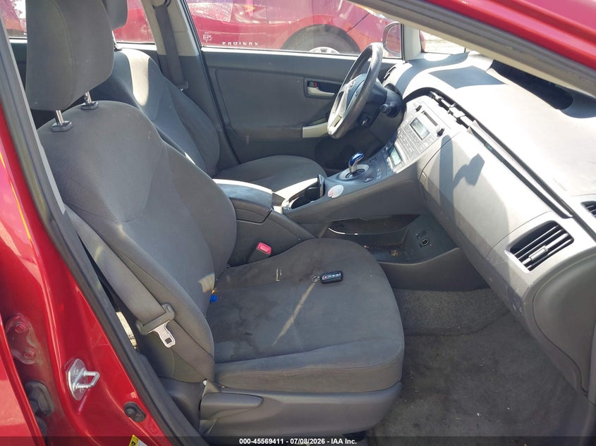 2010 Toyota Prius VIN JTDKN3DU0A0173608 IAAI salvage auction — NORMAL WEAR, Clear (Illinois), sold $400 on 2026-07-15 (photo 5)