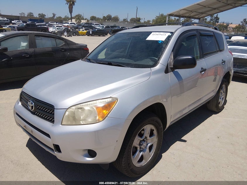2008 Toyota Rav 4 VIN JTMZD33V685099622 IAAI salvage auction — RIGHT FRONT, Salvage (California), sold $1,775 on 2026-07-22 (photo 2)
