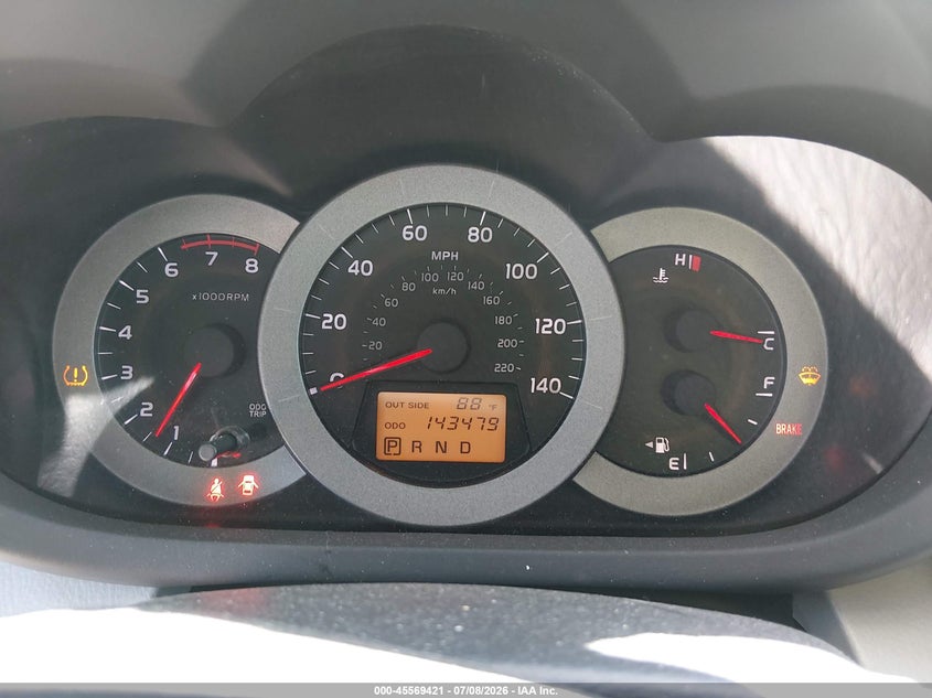 2008 Toyota Rav 4 VIN JTMZD33V685099622 IAAI salvage auction — RIGHT FRONT, Salvage (California), sold $1,775 on 2026-07-22 (photo 7)
