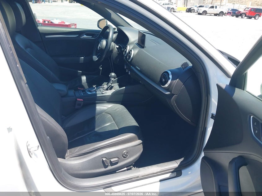 2018 Audi A3 VIN WAUUPBFF4JA057296 IAAI salvage auction — LEFT SIDE, Salvage Title, sold $4,025 on 2026-07-22 (photo 5)