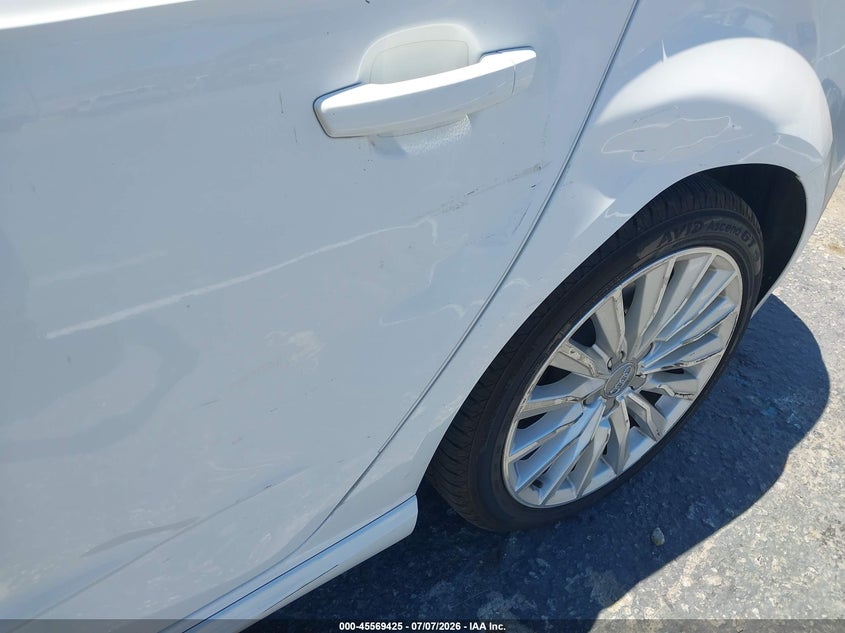 2018 Audi A3 VIN WAUUPBFF4JA057296 IAAI salvage auction — LEFT SIDE, Salvage Title, sold $4,025 on 2026-07-22 (photo 6)