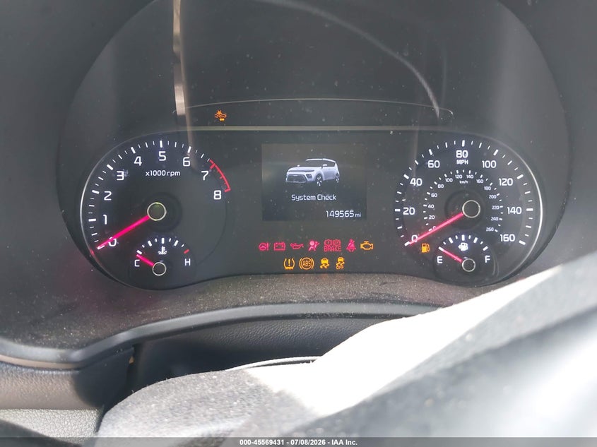 2021 Kia Soul VIN KNDJ23AU8M7746680 IAAI salvage auction — BIOHAZARD/CHEMICAL, Salvage Title, sold $1,500 on 2026-08-01 (photo 7)