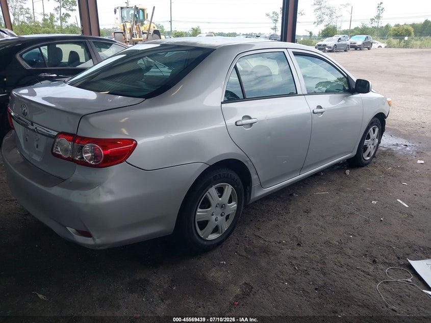 2013 Toyota Corolla VIN 5YFBU4EE8DP180378 IAAI salvage auction — FRONT END, Rebuildable (Florida), sold $2,150 on 2026-07-28 (photo 4)
