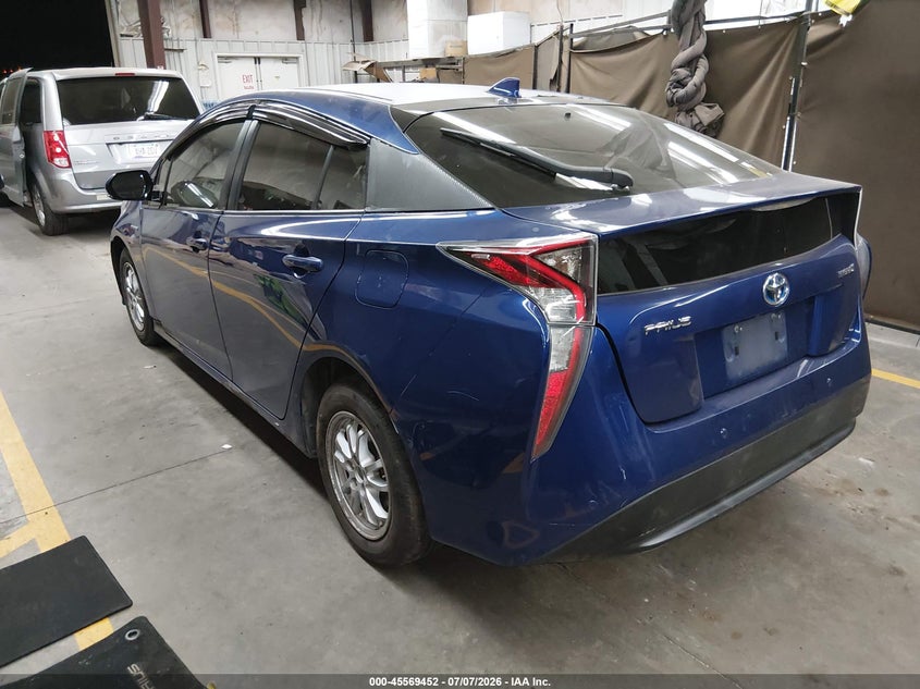 2018 Toyota Prius VIN JTDKARFU7J3549179 IAAI salvage auction — FRONT END, Salvage Title, sold $25 on 2026-07-28 (photo 3)