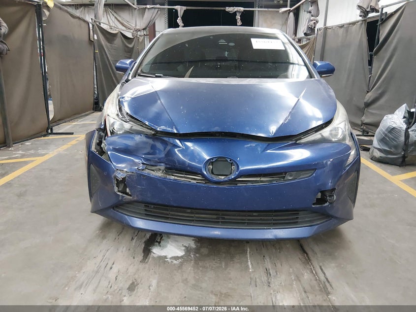 2018 Toyota Prius VIN JTDKARFU7J3549179 IAAI salvage auction — FRONT END, Salvage Title, sold $25 on 2026-07-28 (photo 6)