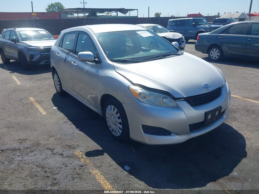 2011 Toyota Matrix VIN 2T1KU4EE1BC562281 IAAI salvage auction — REAR END, Salvage (California), sold $1,650 on 2026-07-23 (photo 1)