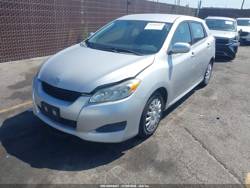 2011 Toyota Matrix VIN 2T1KU4EE1BC562281 IAAI salvage auction — REAR END, Salvage (California), sold $1,650 on 2026-07-23 (photo 2)