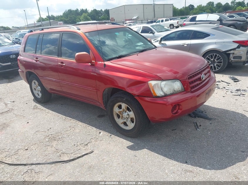 2003 Toyota Highlander VIN JTEGD21A530053542 IAAI salvage auction — NORMAL WEAR, Original (Texas), sold $475 on 2026-07-29 (photo 1)