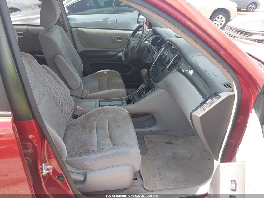 2003 Toyota Highlander VIN JTEGD21A530053542 IAAI salvage auction — NORMAL WEAR, Original (Texas), sold $475 on 2026-07-29 (photo 5)