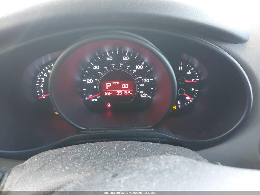 2016 Kia Soul VIN KNDJN2A29G7875032 IAAI salvage auction — NORMAL WEAR, Clear (Florida), sold $675 on 2026-07-15 (photo 7)