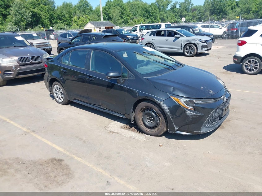 2021 Toyota Corolla VIN 5YFEPMAE5MP218689 IAAI salvage auction — FRONT & REAR, Salvage (Connecticut), sold $2,975 on 2026-07-30 (photo 1)
