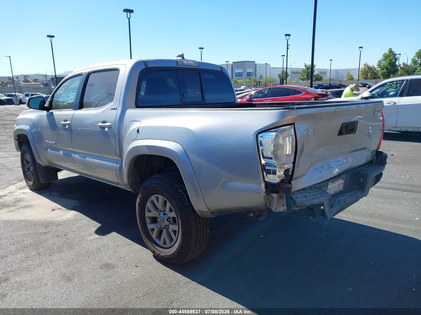2016 Toyota Tacoma VIN 5TFAX5GN3GX070544 IAAI salvage auction — FRONT & REAR, Salvage Title, sold $6,800 on 2026-07-26 (photo 3)