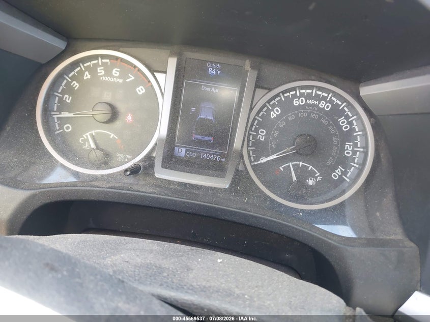 2016 Toyota Tacoma VIN 5TFAX5GN3GX070544 IAAI salvage auction — FRONT & REAR, Salvage Title, sold $6,800 on 2026-07-26 (photo 7)
