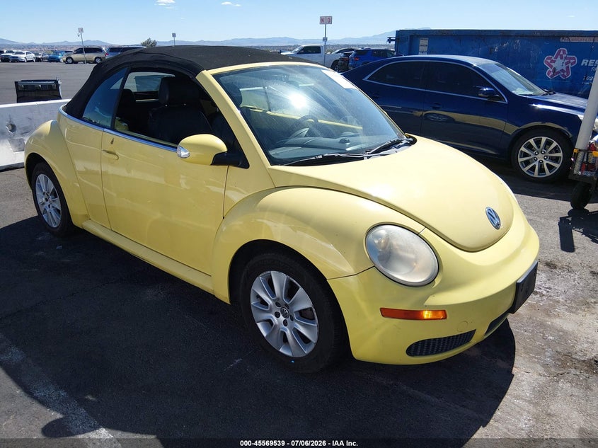 2008 Volkswagen Beetle VIN 3VWPG31Y68M416754 IAAI salvage auction — NORMAL WEAR, Clear (Nevada), sold $200 on 2026-07-19 (photo 1)