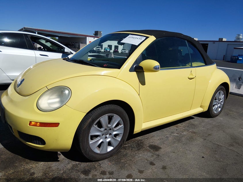 2008 Volkswagen Beetle VIN 3VWPG31Y68M416754 IAAI salvage auction — NORMAL WEAR, Clear (Nevada), sold $200 on 2026-07-19 (photo 2)