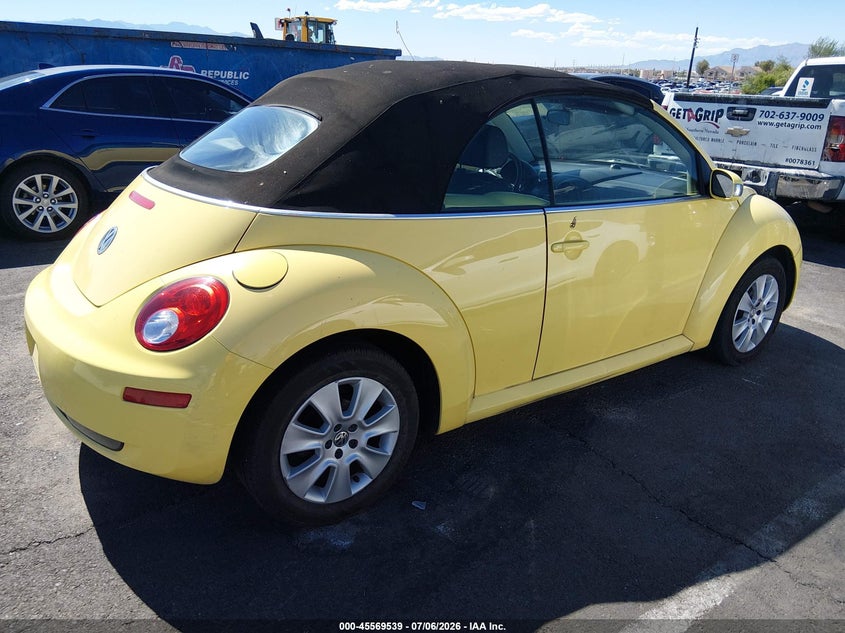 2008 Volkswagen Beetle VIN 3VWPG31Y68M416754 IAAI salvage auction — NORMAL WEAR, Clear (Nevada), sold $200 on 2026-07-19 (photo 4)