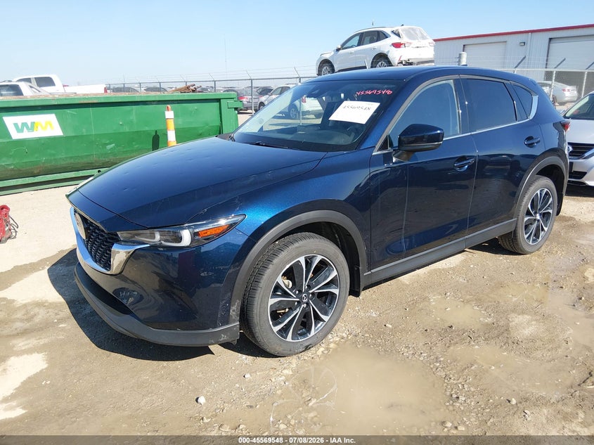 2022 Mazda Cx-5 VIN JM3KFBDM1N0628289 IAAI salvage auction — HAIL, Salvage (Kansas), sold $12,050 on 2026-08-21 (photo 2)