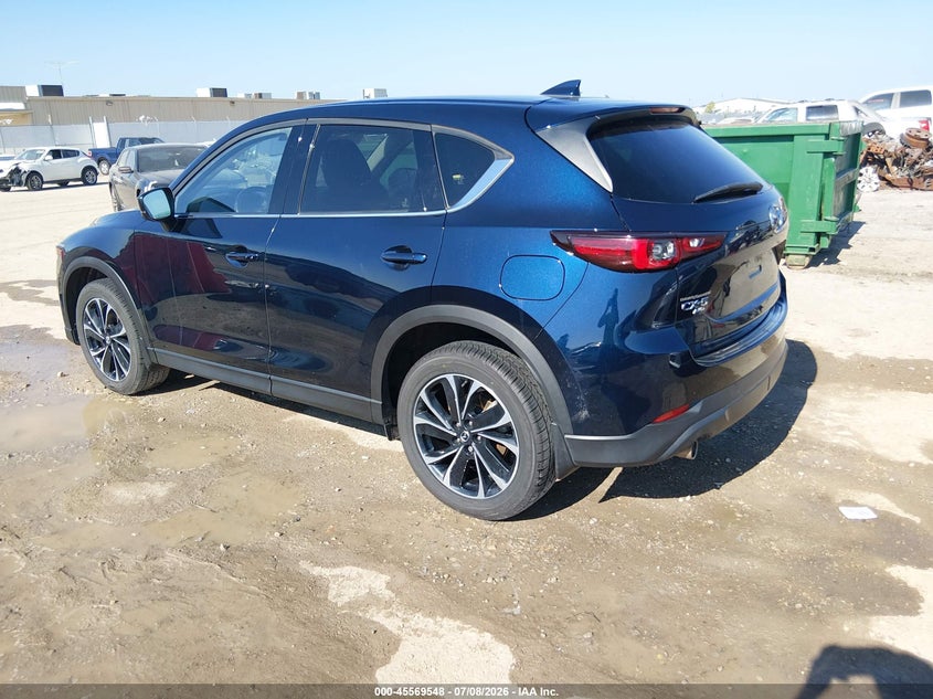 2022 Mazda Cx-5 VIN JM3KFBDM1N0628289 IAAI salvage auction — HAIL, Salvage (Kansas), sold $12,050 on 2026-08-21 (photo 3)