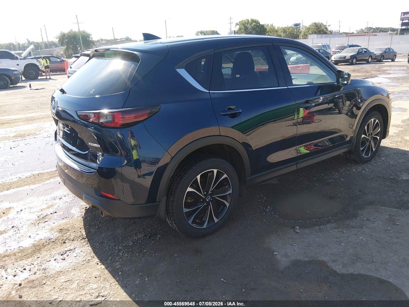 2022 Mazda Cx-5 VIN JM3KFBDM1N0628289 IAAI salvage auction — HAIL, Salvage (Kansas), sold $12,050 on 2026-08-21 (photo 4)
