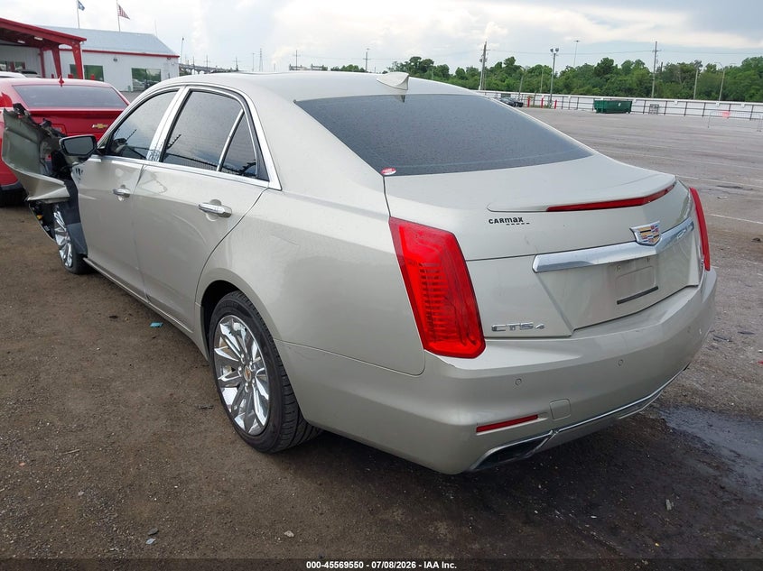 2015 Cadillac Cts VIN 1G6AX5SX7F0140825 IAAI salvage auction — LEFT FRONT, Salvage Title, sold $1,100 on 2026-09-05 (photo 3)