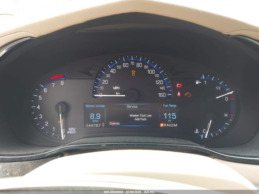 2015 Cadillac Cts VIN 1G6AX5SX7F0140825 IAAI salvage auction — LEFT FRONT, Salvage Title, sold $1,100 on 2026-09-05 (photo 7)