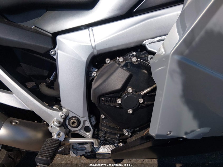 2007 BMW K 1200 VIN WB10597017ZN46935 IAAI salvage auction — NORMAL WEAR, Clear (Mississippi), sold $1,800 on 2026-07-15 (photo 8)