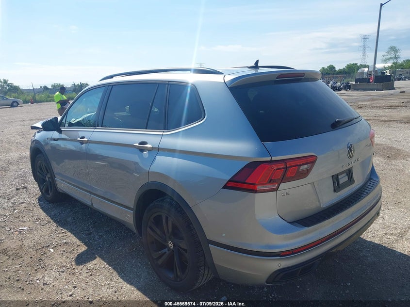 2023 Volkswagen Tiguan VIN 3VV8B7AX6PM016617 IAAI salvage auction — FRONT END, Salvage Title, sold $7,250 on 2026-08-27 (photo 3)