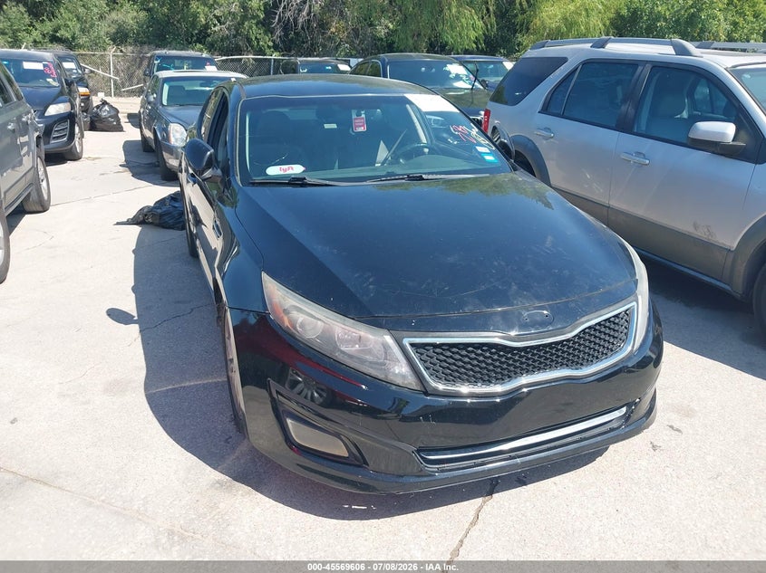 2015 Kia Optima VIN 5XXGR4A74FG380538 IAAI salvage auction — NORMAL WEAR, Original (Texas), sold $575 on 2026-07-29 (photo 1)