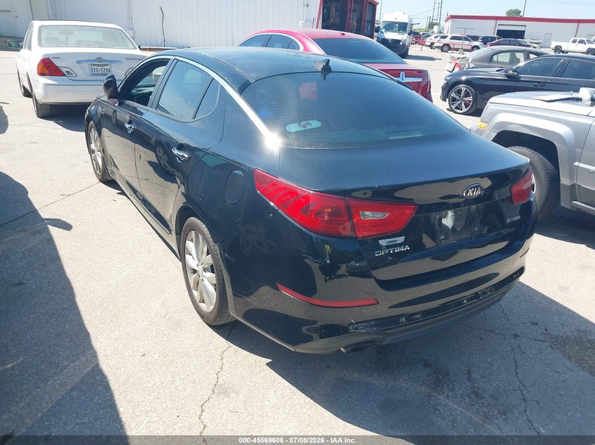 2015 Kia Optima VIN 5XXGR4A74FG380538 IAAI salvage auction — NORMAL WEAR, Original (Texas), sold $575 on 2026-07-29 (photo 3)