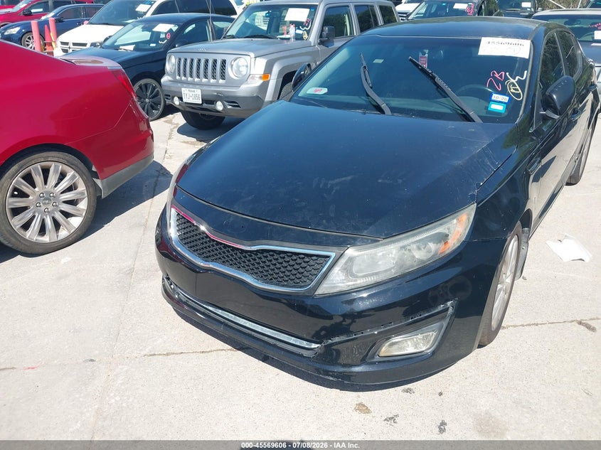 2015 Kia Optima VIN 5XXGR4A74FG380538 IAAI salvage auction — NORMAL WEAR, Original (Texas), sold $575 on 2026-07-29 (photo 6)