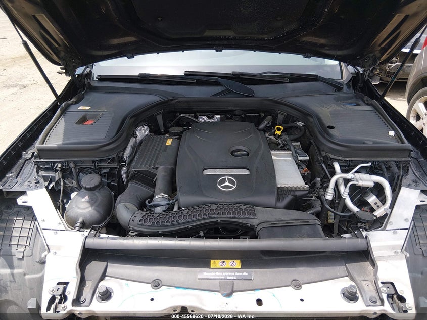 2016 Mercedes-benz Glc VIN WDC0G4JB6GF081669 IAAI salvage auction — FRONT END, Salvage (California), sold $6,100 on 2026-08-11 (photo 9)