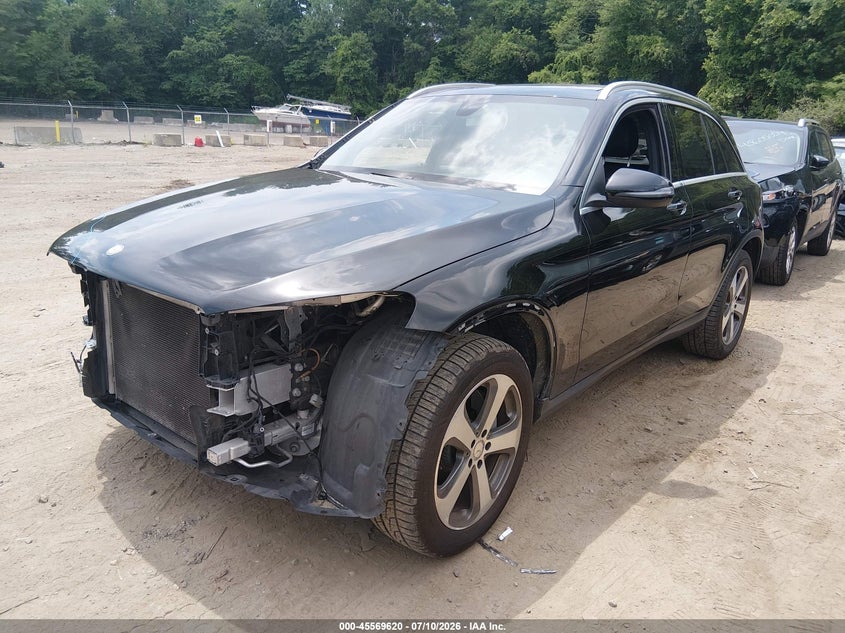 2016 Mercedes-benz Glc VIN WDC0G4JB6GF081669 IAAI salvage auction — FRONT END, Salvage (California), sold $6,100 on 2026-08-11 (photo 2)