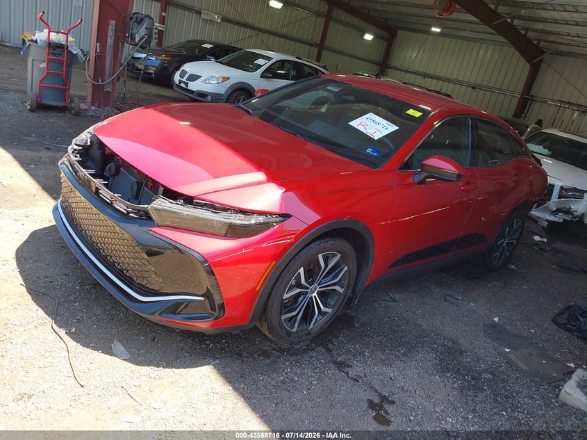2024 Toyota Crown VIN JTDAAAAF1R3026158 IAAI salvage auction — FRONT & REAR, Salvage (Virginia), sold $10,000 on 2026-07-30 (photo 2)