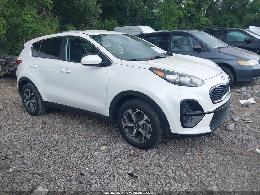 2022 Kia Sportage VIN KNDPM3AC0N7025864 IAAI salvage auction — REAR END, Salvage Title, sold $3,150 on 2026-07-23 (photo 1)