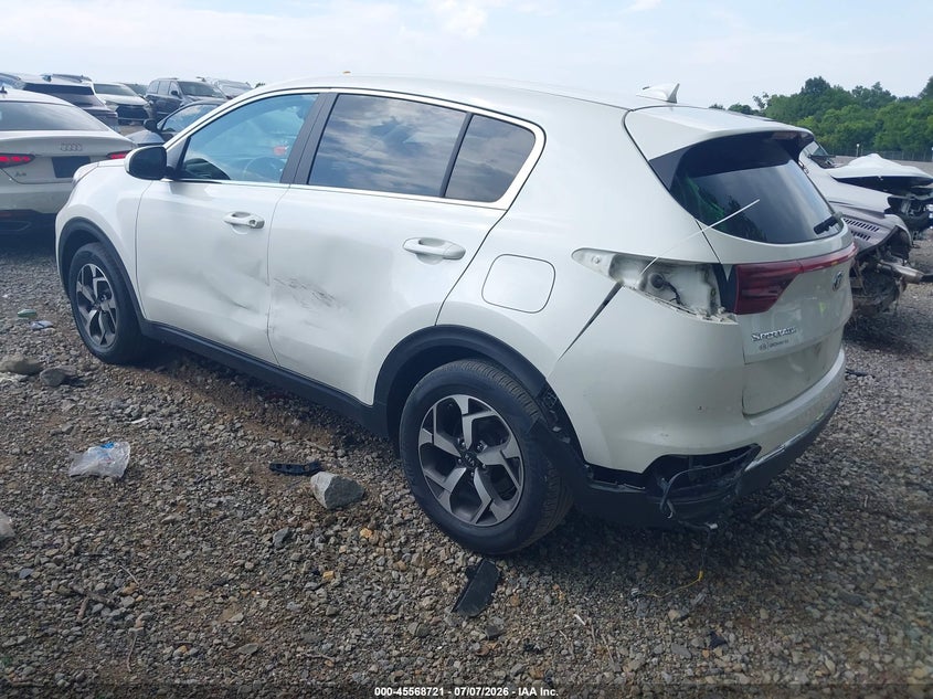 2022 Kia Sportage VIN KNDPM3AC0N7025864 IAAI salvage auction — REAR END, Salvage Title, sold $3,150 on 2026-07-23 (photo 3)