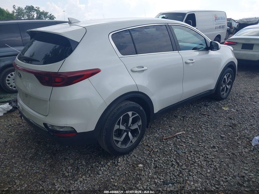 2022 Kia Sportage VIN KNDPM3AC0N7025864 IAAI salvage auction — REAR END, Salvage Title, sold $3,150 on 2026-07-23 (photo 4)