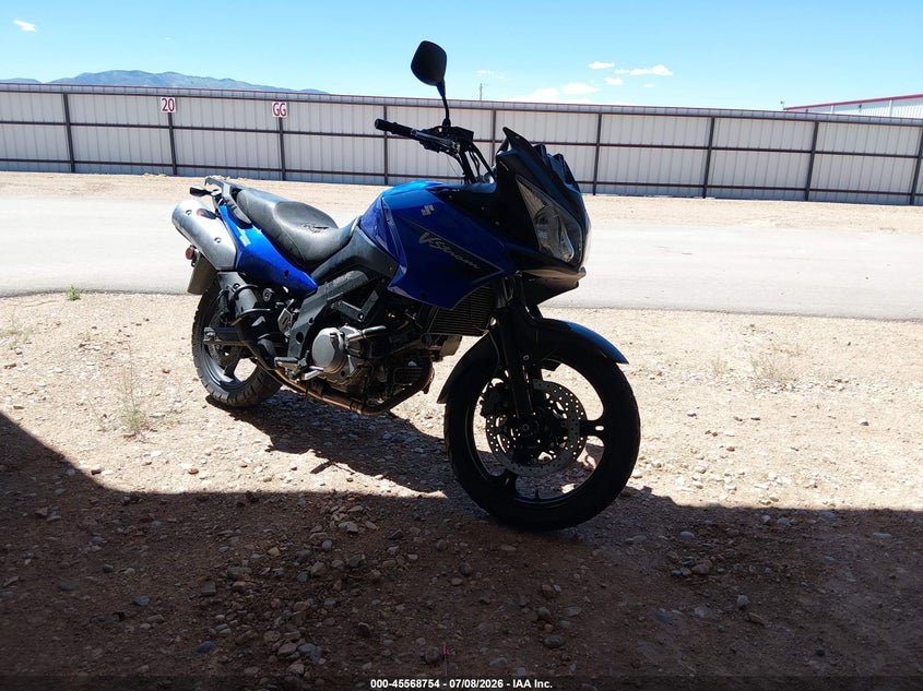 2007 Suzuki Dl650 VIN JS1VP54AX72100150 IAAI salvage auction — NORMAL WEAR, Clear (Utah), sold $125 on 2026-07-29 (photo 1)
