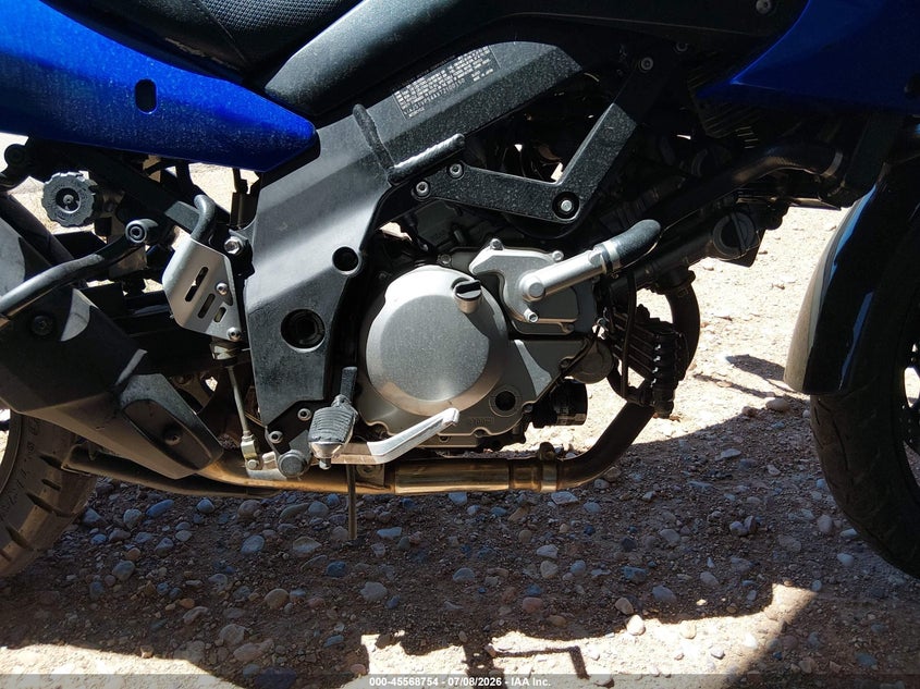 2007 Suzuki Dl650 VIN JS1VP54AX72100150 IAAI salvage auction — NORMAL WEAR, Clear (Utah), sold $125 on 2026-07-29 (photo 8)